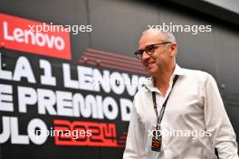 Stefano Domenicali (ITA) Formula One President and CEO. 31.10.2024. Formula 1 World Championship, Rd 21, Brazilian Grand Prix, Sao Paulo, Brazil, Preparation Day.