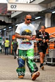 Lewis Hamilton (GBR) Mercedes AMG F1. 31.10.2024. Formula 1 World Championship, Rd 21, Brazilian Grand Prix, Sao Paulo, Brazil, Preparation Day.