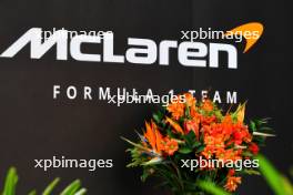 McLaren logo. 31.10.2024. Formula 1 World Championship, Rd 21, Brazilian Grand Prix, Sao Paulo, Brazil, Preparation Day.