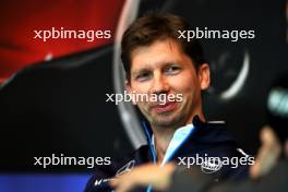 James Vowles (GBR) Williams Racing Team Principal in the FIA Press Conference. 07.06.2024. Formula 1 World Championship, Rd 9, Canadian Grand Prix, Montreal, Canada, Practice Day.