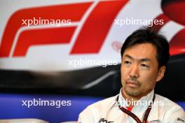 Ayao Komatsu (JPN) Haas F1 Team Principal in the FIA Press Conference. 07.06.2024. Formula 1 World Championship, Rd 9, Canadian Grand Prix, Montreal, Canada, Practice Day.