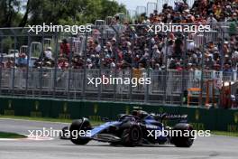 Logan Sargeant (USA) Williams Racing FW46. 07.06.2024. Formula 1 World Championship, Rd 9, Canadian Grand Prix, Montreal, Canada, Practice Day.