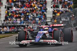 Daniel Ricciardo (AUS) RB VCARB 01. 07.06.2024. Formula 1 World Championship, Rd 9, Canadian Grand Prix, Montreal, Canada, Practice Day.