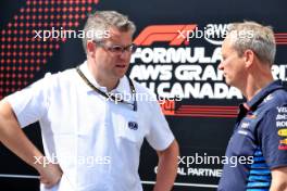 Paul Monaghan (GBR) Red Bull Racing Chief Engineer (Right). 07.06.2024. Formula 1 World Championship, Rd 9, Canadian Grand Prix, Montreal, Canada, Practice Day.