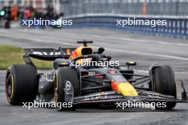 Race winner Max Verstappen (NLD) Red Bull Racing RB20 celebrates at the end of the race. 09.06.2024. Formula 1 World Championship, Rd 9, Canadian Grand Prix, Montreal, Canada, Race Day.