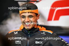 Lando Norris (GBR) McLaren in the post race FIA Press Conference. 09.06.2024. Formula 1 World Championship, Rd 9, Canadian Grand Prix, Montreal, Canada, Race Day.