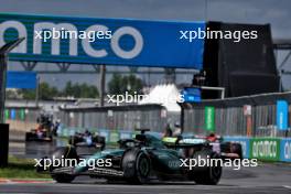 Lance Stroll (CDN) Aston Martin F1 Team AMR24. 09.06.2024. Formula 1 World Championship, Rd 9, Canadian Grand Prix, Montreal, Canada, Race Day.