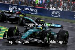 Fernando Alonso (ESP) Aston Martin F1 Team AMR24. 09.06.2024. Formula 1 World Championship, Rd 9, Canadian Grand Prix, Montreal, Canada, Race Day.