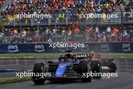 Alexander Albon (THA) Williams Racing FW46. 09.06.2024. Formula 1 World Championship, Rd 9, Canadian Grand Prix, Montreal, Canada, Race Day.
