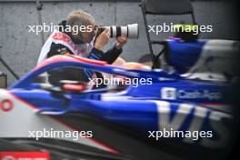 Yuki Tsunoda (JPN) RB VCARB 01 passes Mark Thompson (GBR) Getty Images Photographer. 08.06.2024. Formula 1 World Championship, Rd 9, Canadian Grand Prix, Montreal, Canada, Qualifying Day.