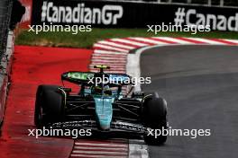 Fernando Alonso (ESP) Aston Martin F1 Team AMR24. 08.06.2024. Formula 1 World Championship, Rd 9, Canadian Grand Prix, Montreal, Canada, Qualifying Day.