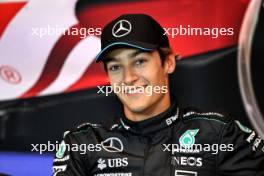 George Russell (GBR) Mercedes AMG F1 in the FIA Press Conference. 08.06.2024. Formula 1 World Championship, Rd 9, Canadian Grand Prix, Montreal, Canada, Qualifying Day.
