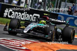 Lewis Hamilton (GBR) Mercedes AMG F1 W15. 08.06.2024. Formula 1 World Championship, Rd 9, Canadian Grand Prix, Montreal, Canada, Qualifying Day.