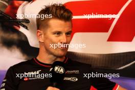 Nico Hulkenberg (GER) Haas F1 Team in the FIA Press Conference. 06.06.2024. Formula 1 World Championship, Rd 9, Canadian Grand Prix, Montreal, Canada, Preparation Day.