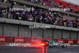 Fernando Alonso (ESP) Aston Martin F1 Team AMR24. 19.04.2024. Formula 1 World Championship, Rd 5, Chinese Grand Prix, Shanghai, China, Sprint Qualifying Day.
