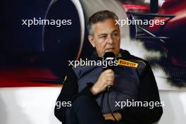 Mario Isola (ITA) Pirelli Racing Manager in the FIA Press Conference. 19.04.2024. Formula 1 World Championship, Rd 5, Chinese Grand Prix, Shanghai, China, Sprint Qualifying Day.