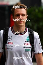 Frederik Vesti (DEN) Mercedes AMG F1 Reserve Driver. 19.04.2024. Formula 1 World Championship, Rd 5, Chinese Grand Prix, Shanghai, China, Sprint Qualifying Day.