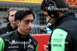 Zhou Guanyu (CHN) Sauber on the grid. 21.04.2024. Formula 1 World Championship, Rd 5, Chinese Grand Prix, Shanghai, China, Race Day.