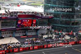 The podium (L to R): Lando Norris (GBR) McLaren, second; Max Verstappen (NLD) Red Bull Racing, race winner; Sergio Perez (MEX) Red Bull Racing, third; Paul Monaghan (GBR) Red Bull Racing Chief Engineer. 21.04.2024. Formula 1 World Championship, Rd 5, Chinese Grand Prix, Shanghai, China, Race Day.