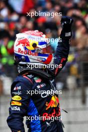 Race winner Max Verstappen (NLD) Red Bull Racing celebrates in parc ferme. 21.04.2024. Formula 1 World Championship, Rd 5, Chinese Grand Prix, Shanghai, China, Race Day.