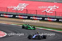 Logan Sargeant (USA) Williams Racing FW46. 21.04.2024. Formula 1 World Championship, Rd 5, Chinese Grand Prix, Shanghai, China, Race Day.