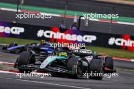Lewis Hamilton (GBR) Mercedes AMG F1 W15. 21.04.2024. Formula 1 World Championship, Rd 5, Chinese Grand Prix, Shanghai, China, Race Day.