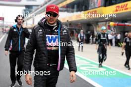 Esteban Ocon (FRA) Alpine F1 Team on the grid. 20.04.2024. Formula 1 World Championship, Rd 5, Chinese Grand Prix, Shanghai, China, Sprint and Qualifying Day.