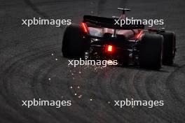 Charles Leclerc (MON) Ferrari SF-24 sends sparks flying. 20.04.2024. Formula 1 World Championship, Rd 5, Chinese Grand Prix, Shanghai, China, Sprint and Qualifying Day.
