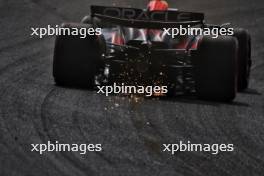 Max Verstappen (NLD) Red Bull Racing RB20 sends sparks flying. 20.04.2024. Formula 1 World Championship, Rd 5, Chinese Grand Prix, Shanghai, China, Sprint and Qualifying Day.