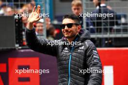 Esteban Ocon (FRA) Alpine F1 Team on the drivers' parade. 21.04.2024. Formula 1 World Championship, Rd 5, Chinese Grand Prix, Shanghai, China, Race Day.