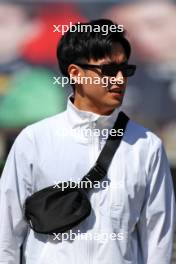 Zhou Guanyu (CHN) Sauber. 18.04.2024. Formula 1 World Championship, Rd 5, Chinese Grand Prix, Shanghai, China, Preparation Day.