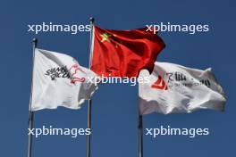 Circuit atmosphere - flags. 18.04.2024. Formula 1 World Championship, Rd 5, Chinese Grand Prix, Shanghai, China, Preparation Day.