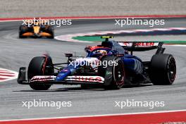 Yuki Tsunoda (JPN) RB VCARB 01. 21.06.2024 Formula 1 World Championship, Rd 10, Spanish Grand Prix, Barcelona, Spain, Practice Day.