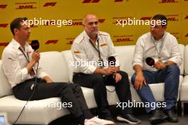 DHL Press Conference. 21.06.2024 Formula 1 World Championship, Rd 10, Spanish Grand Prix, Barcelona, Spain, Practice Day.