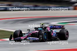 Pierre Gasly (FRA) Alpine F1 Team A524. 21.06.2024 Formula 1 World Championship, Rd 10, Spanish Grand Prix, Barcelona, Spain, Practice Day.