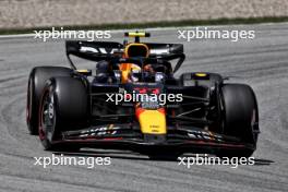 Sergio Perez (MEX) Red Bull Racing RB20. 21.06.2024 Formula 1 World Championship, Rd 10, Spanish Grand Prix, Barcelona, Spain, Practice Day.