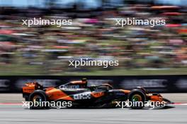 Lando Norris (GBR) McLaren MCL38. 21.06.2024 Formula 1 World Championship, Rd 10, Spanish Grand Prix, Barcelona, Spain, Practice Day.