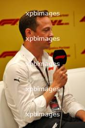 DHL Press Conference. 21.06.2024 Formula 1 World Championship, Rd 10, Spanish Grand Prix, Barcelona, Spain, Practice Day.