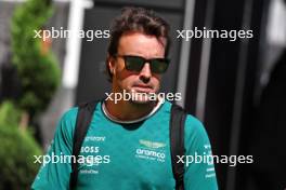 Fernando Alonso (ESP) Aston Martin F1 Team. 21.06.2024 Formula 1 World Championship, Rd 10, Spanish Grand Prix, Barcelona, Spain, Practice Day.
