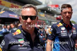 Christian Horner (GBR) Red Bull Racing Team Principal on the grid. 23.06.2024. Formula 1 World Championship, Rd 10, Spanish Grand Prix, Barcelona, Spain, Race Day.