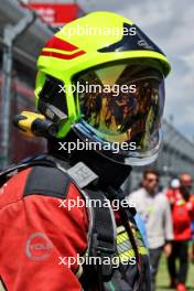 Fire marshal on the grid. 23.06.2024. Formula 1 World Championship, Rd 10, Spanish Grand Prix, Barcelona, Spain, Race Day.