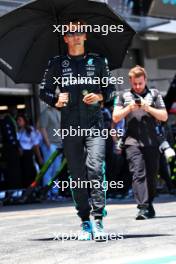 George Russell (GBR) Mercedes AMG F1. 23.06.2024. Formula 1 World Championship, Rd 10, Spanish Grand Prix, Barcelona, Spain, Race Day.