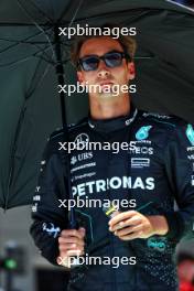 George Russell (GBR) Mercedes AMG F1. 23.06.2024. Formula 1 World Championship, Rd 10, Spanish Grand Prix, Barcelona, Spain, Race Day.