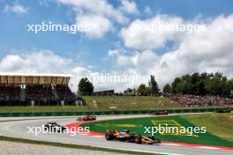 Lando Norris (GBR) McLaren MCL38. 23.06.2024. Formula 1 World Championship, Rd 10, Spanish Grand Prix, Barcelona, Spain, Race Day.