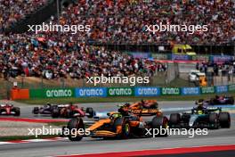 Lando Norris (GBR) McLaren MCL38. 23.06.2024. Formula 1 World Championship, Rd 10, Spanish Grand Prix, Barcelona, Spain, Race Day.
