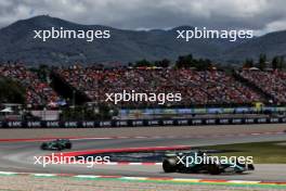 Lance Stroll (CDN) Aston Martin F1 Team AMR24. 23.06.2024. Formula 1 World Championship, Rd 10, Spanish Grand Prix, Barcelona, Spain, Race Day.