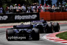 Logan Sargeant (USA) Williams Racing FW46. 23.06.2024. Formula 1 World Championship, Rd 10, Spanish Grand Prix, Barcelona, Spain, Race Day.
