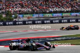 Pierre Gasly (FRA) Alpine F1 Team A524. 23.06.2024. Formula 1 World Championship, Rd 10, Spanish Grand Prix, Barcelona, Spain, Race Day.