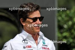 Toto Wolff (GER) Mercedes AMG F1 Shareholder and Executive Director. 22.06.2024. Formula 1 World Championship, Rd 10, Spanish Grand Prix, Barcelona, Spain, Qualifying Day.