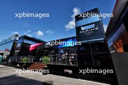 Alpine F1 Team motorhome. 22.06.2024. Formula 1 World Championship, Rd 10, Spanish Grand Prix, Barcelona, Spain, Qualifying Day.